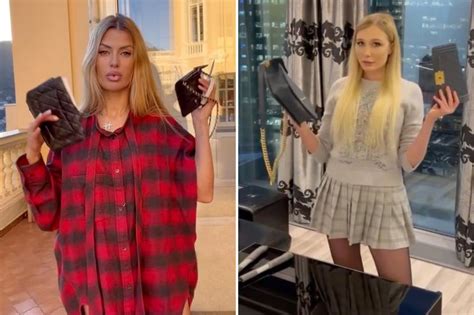 Russian model influencers chop up bags in protest of Chanel ban